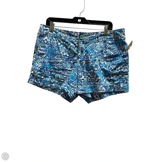 Shorts Designer By Lilly Pulitzer In Blue, Size: 12