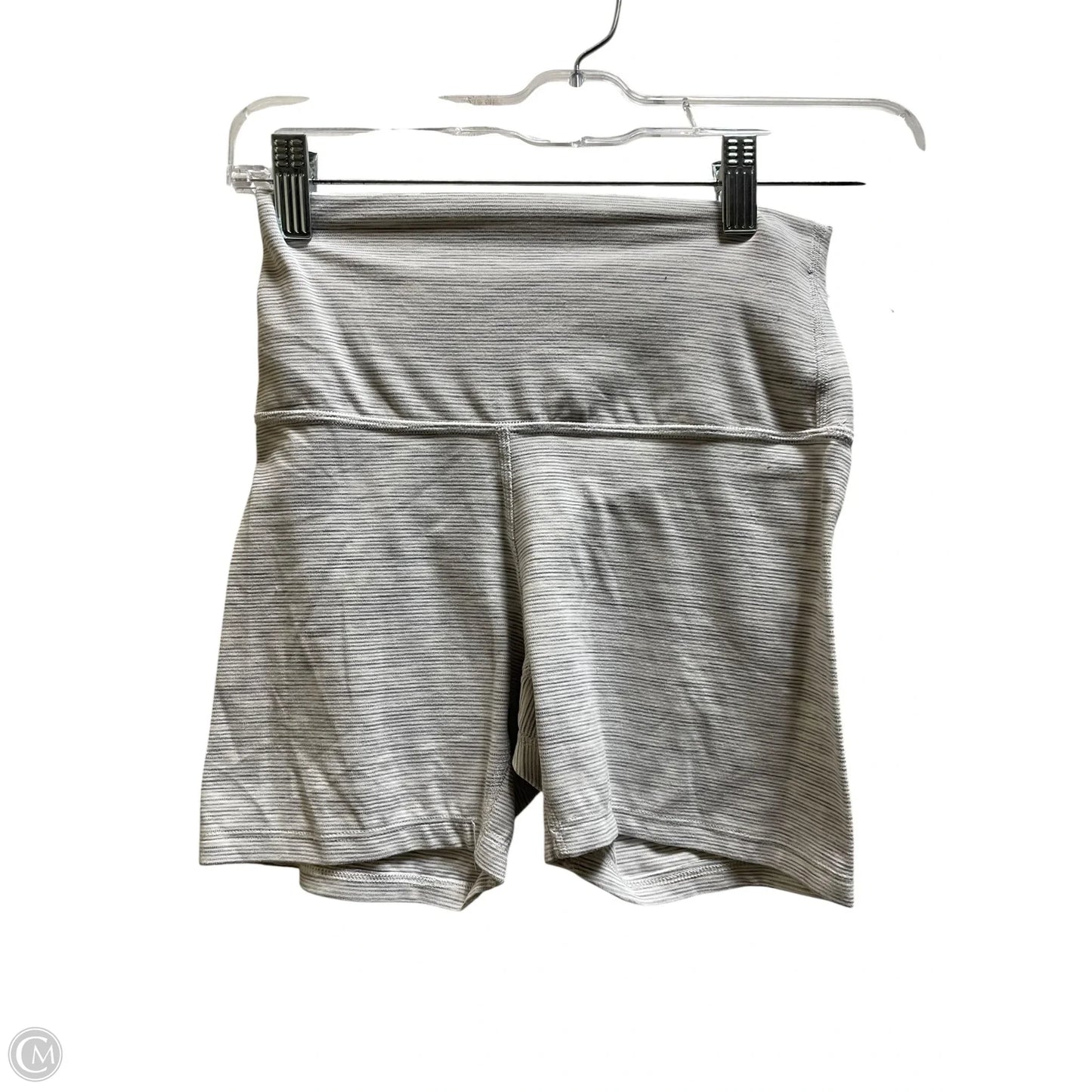 Athletic Shorts By Lululemon In White, Size: 4