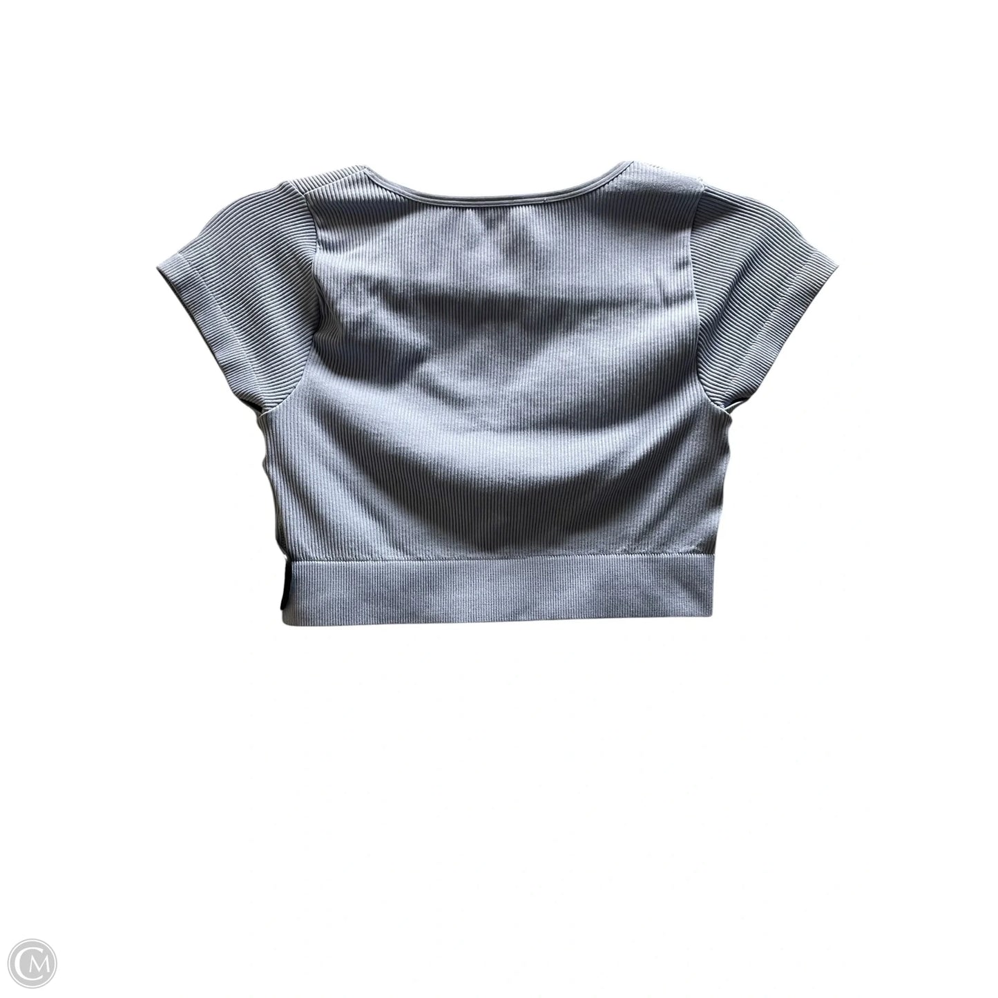 Top Short Sleeve By Aerie In Blue, Size: M