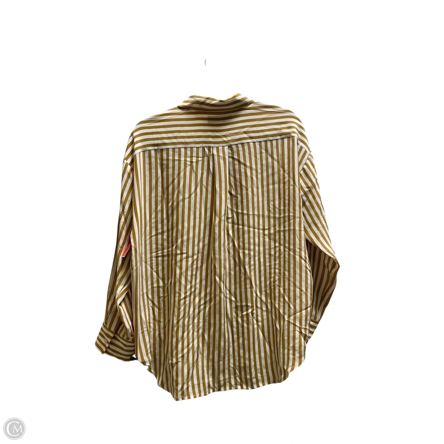 Top Long Sleeve By Everlane In Striped Pattern, Size: 6