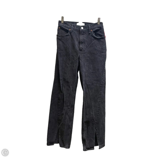 Jeans Boyfriend By Abercrombie And Fitch In Black, Size: 2