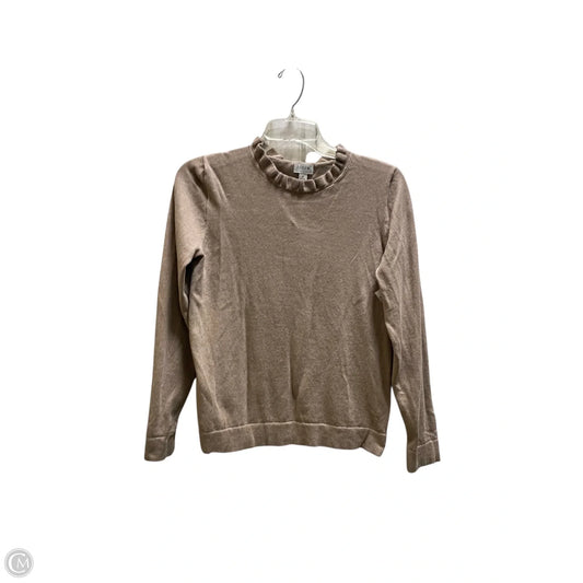 Top Long Sleeve By J. Crew In Brown, Size: S