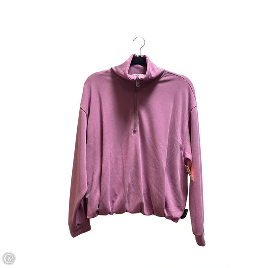 Athletic Jacket By Athleta In Purple, Size: M