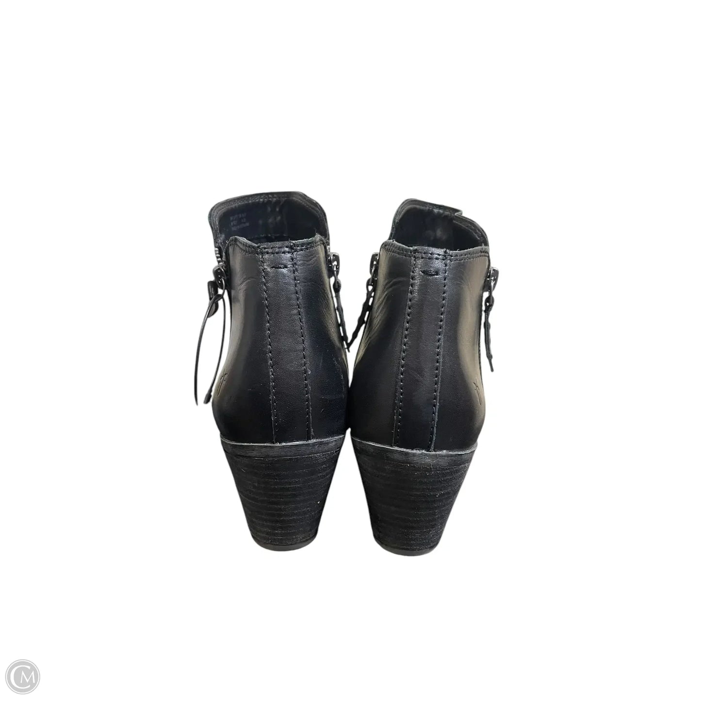 Boots Designer By Frye In Black, Size: 9