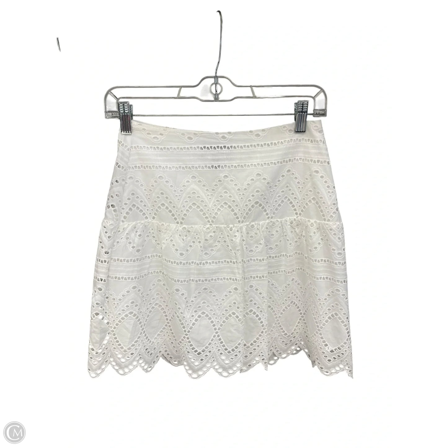 Skirt Mini & Short By Express In White, Size: 0