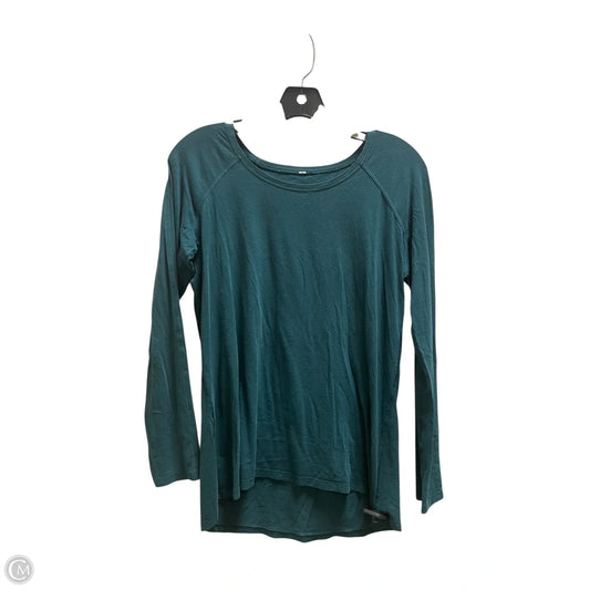 Top Long Sleeve By Lululemon In Green, Size: 4