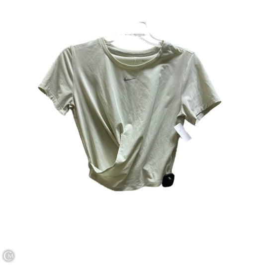 Top Short Sleeve By Nike Apparel In Green, Size: Xs