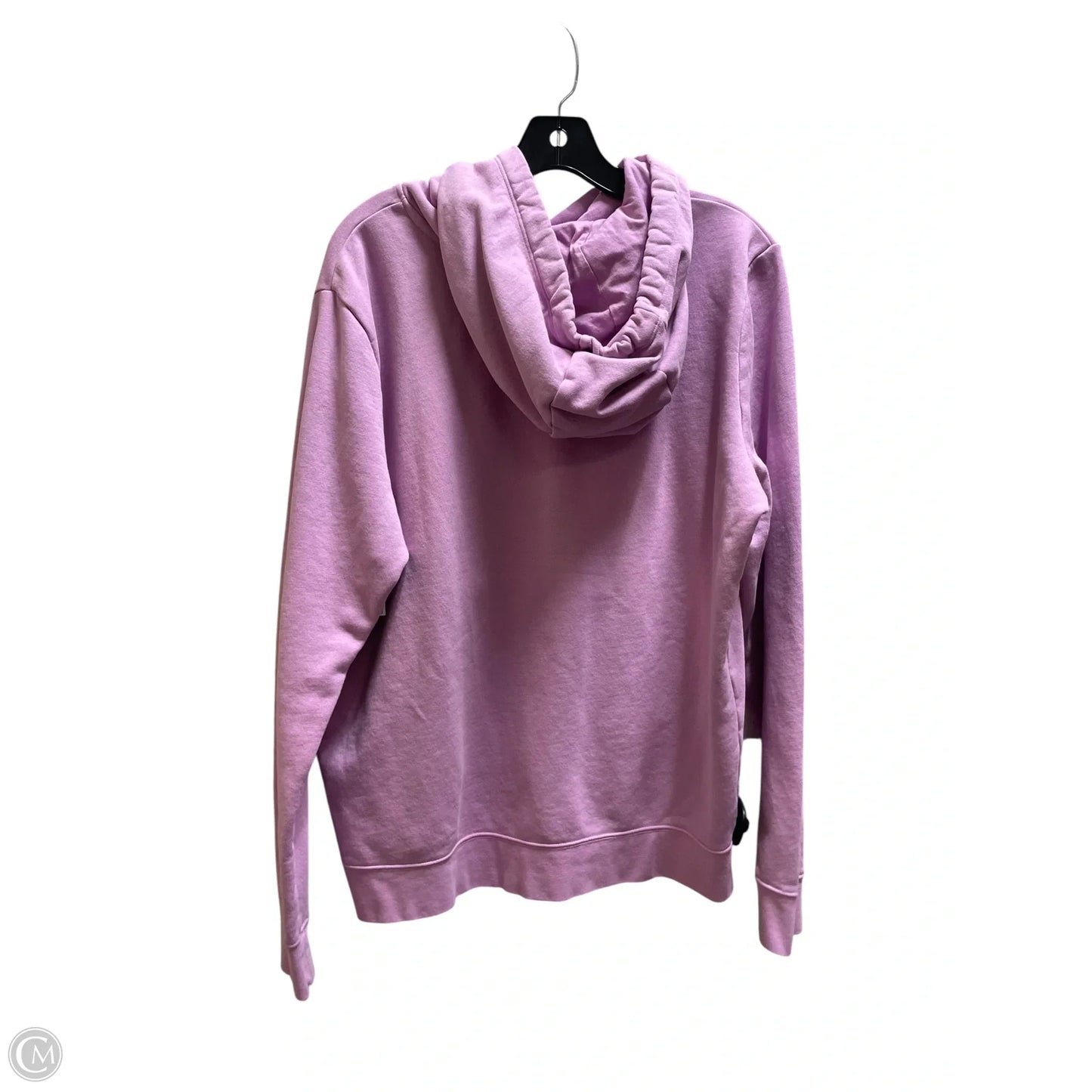 Sweatshirt Hoodie By Nike Apparel In Purple, Size: Xl