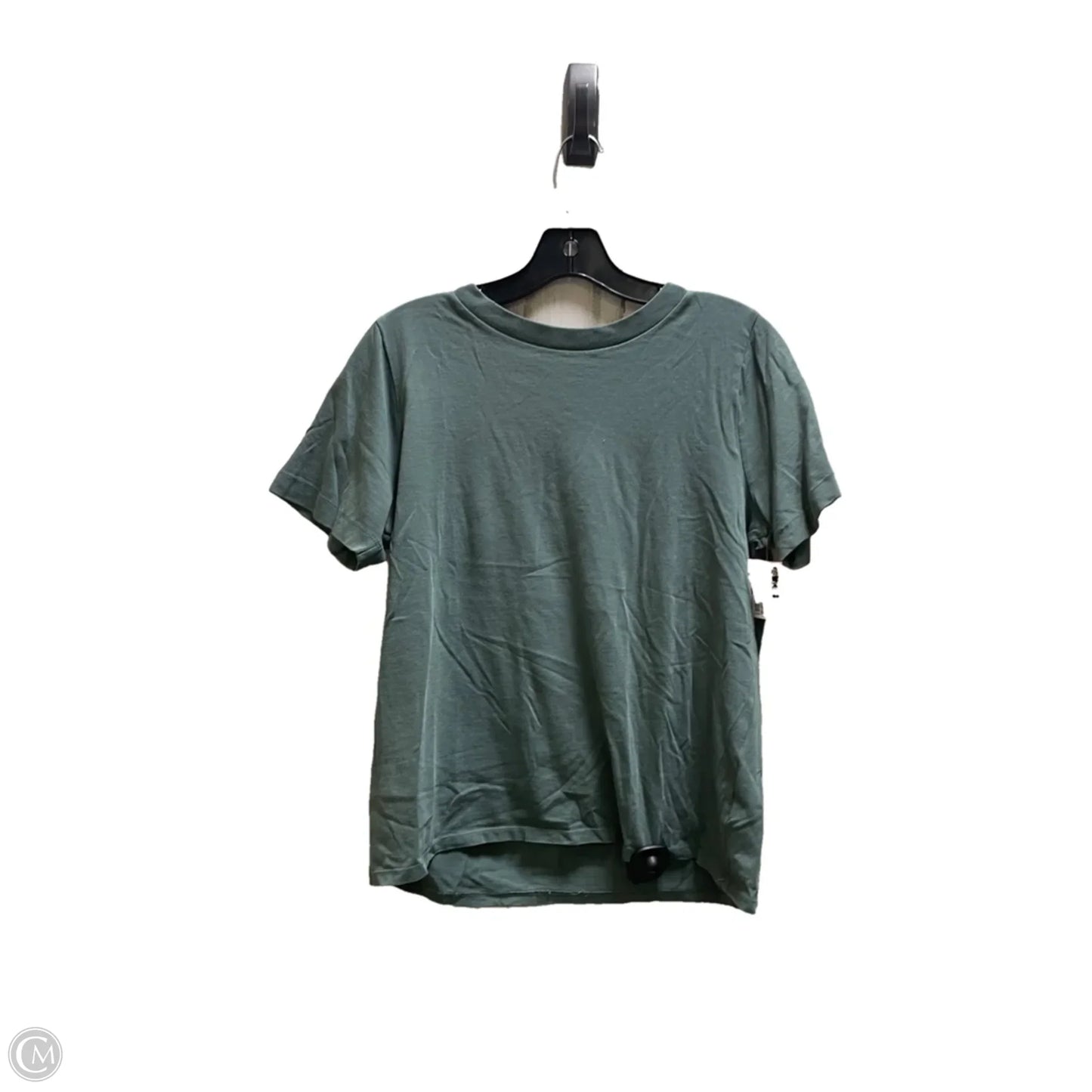 Top Short Sleeve By Madewell In Green, Size: M
