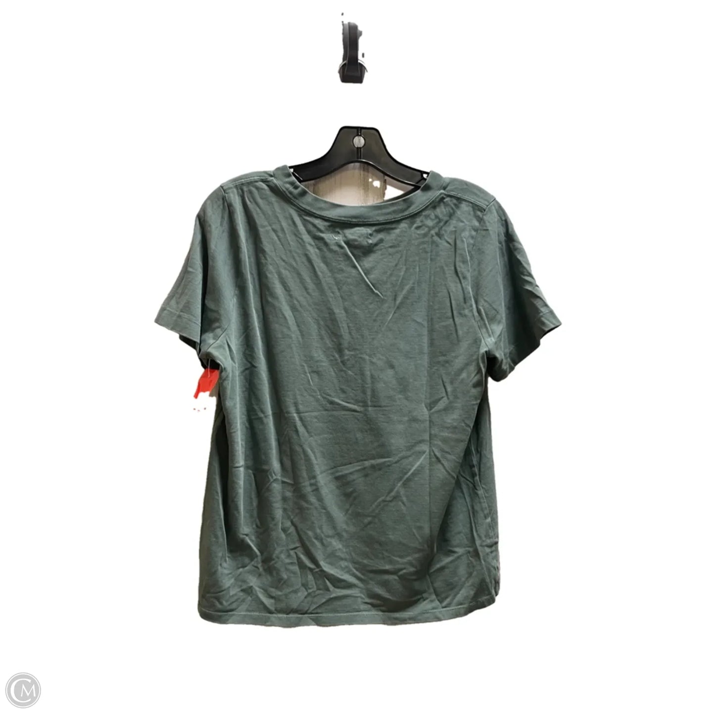 Top Short Sleeve By Madewell In Green, Size: M