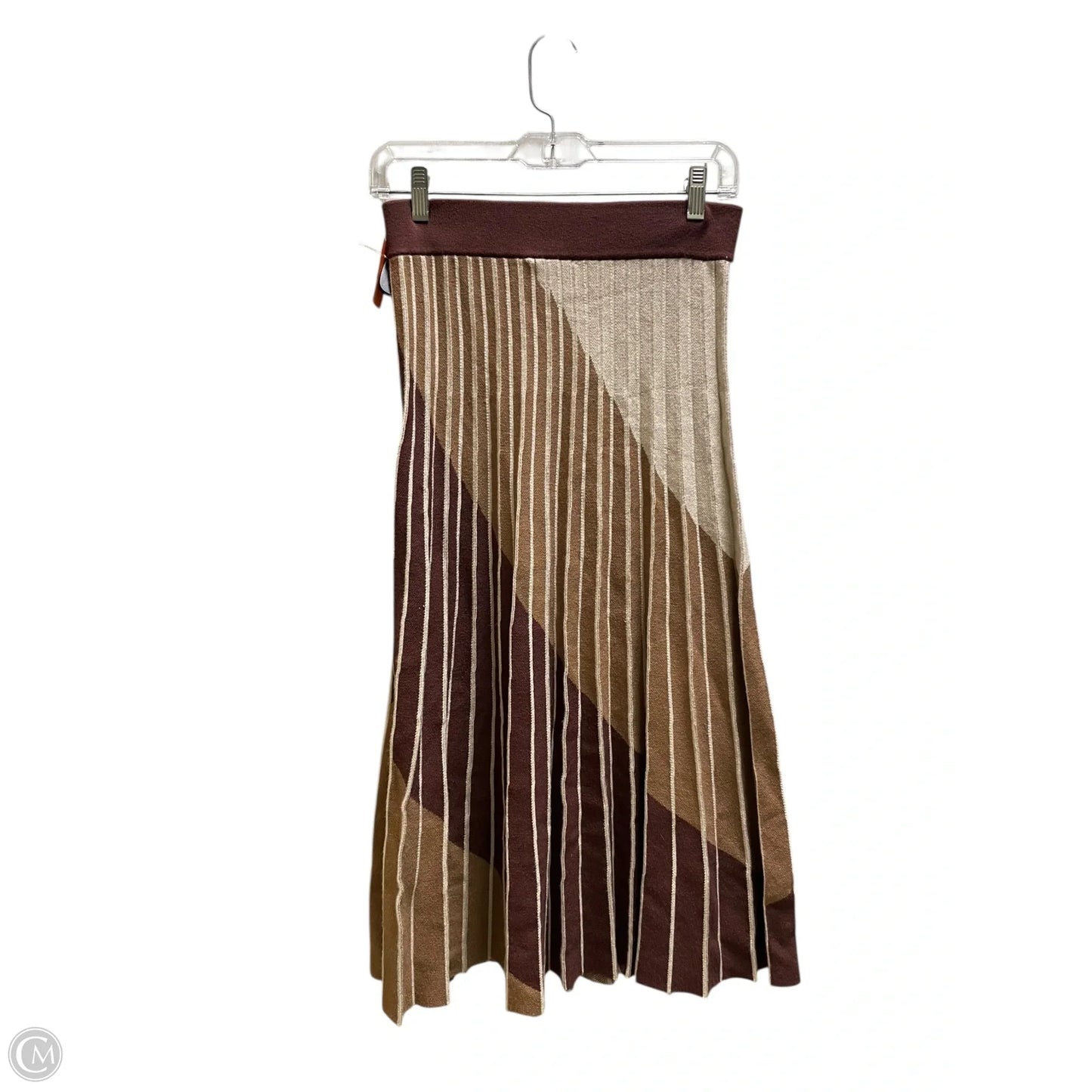 Skirt Maxi By Lush In Brown, Size: M