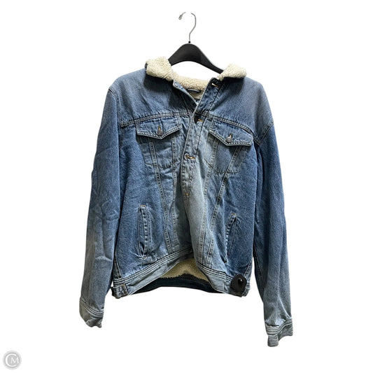 Coat Other By Old Navy In Blue Denim, Size: L