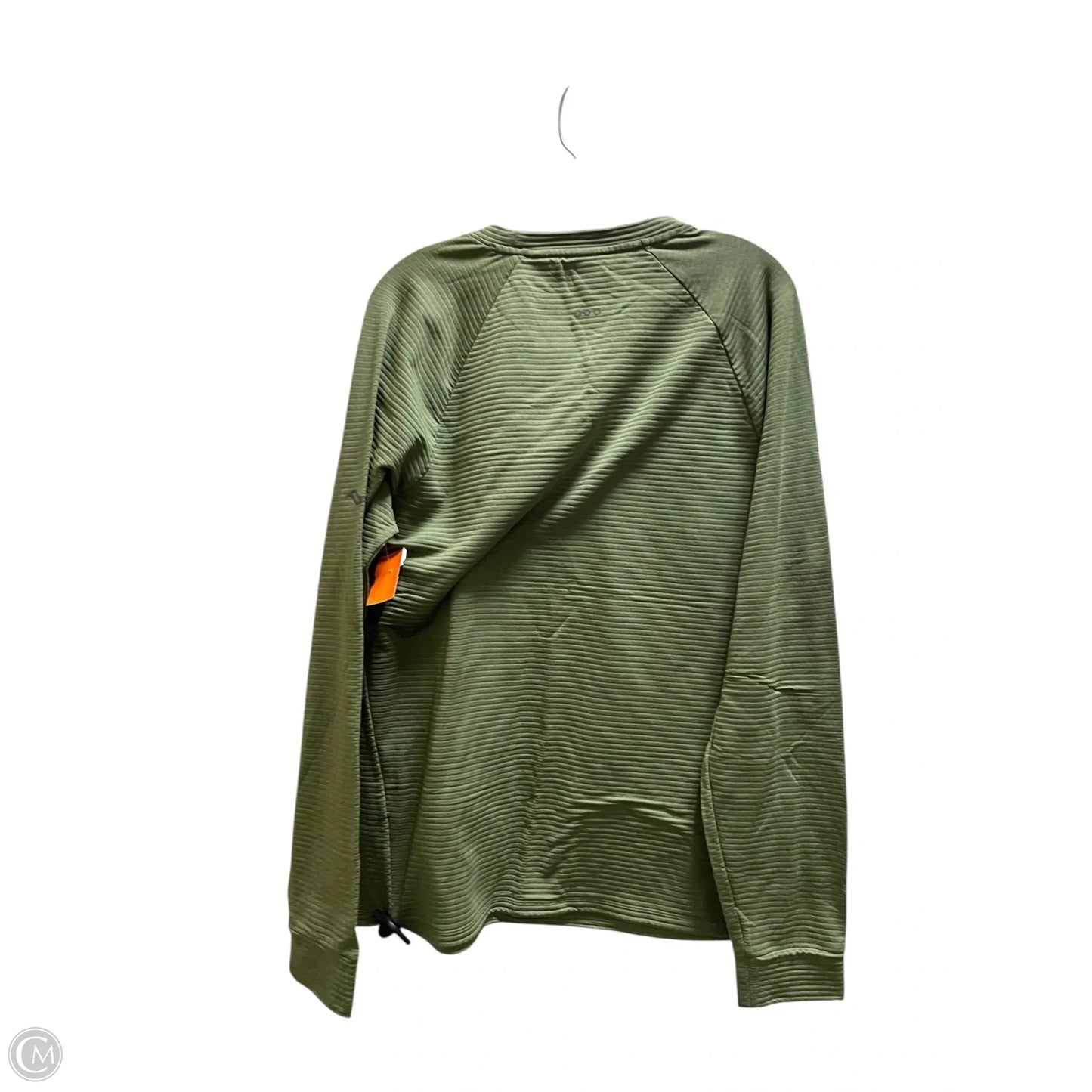 Top Long Sleeve By Saucony In Green, Size: L