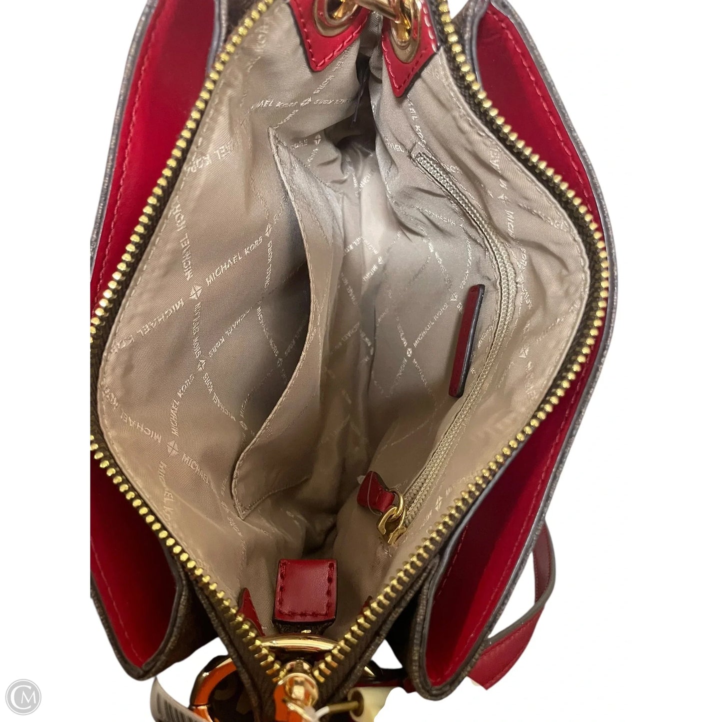 Crossbody Designer By Michael Kors, Size: Small