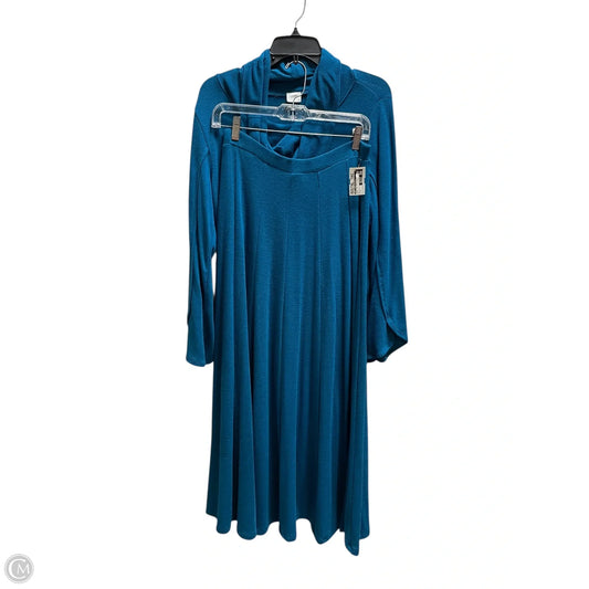 Skirt Set 2pc By Soft Surroundings In Blue, Size: M