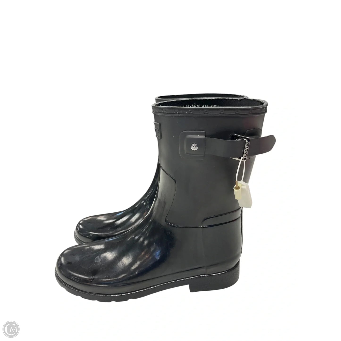 Boots Rain By Hunter In Black, Size: 9