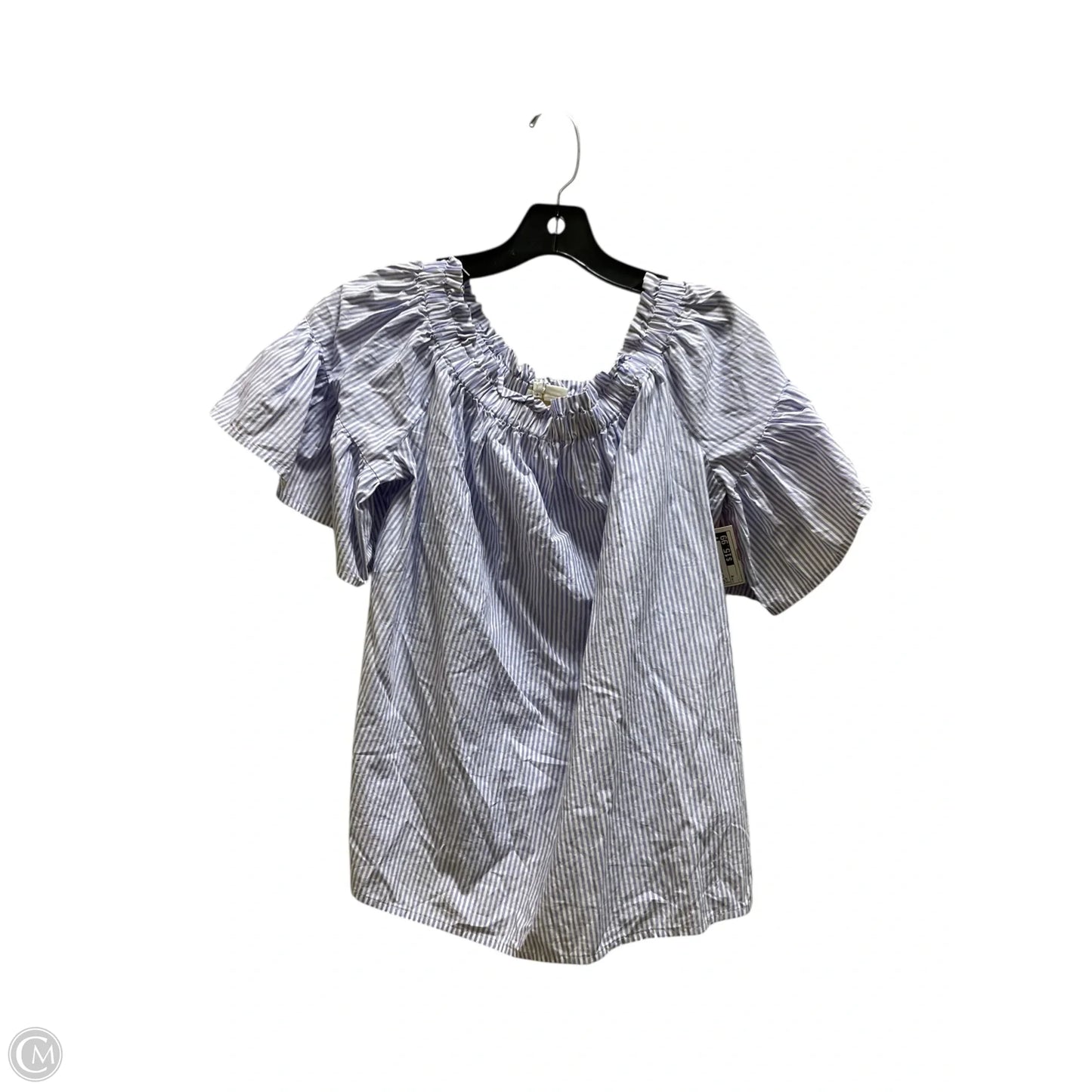 Top Short Sleeve Designer By Kate Spade In Blue, Size: M