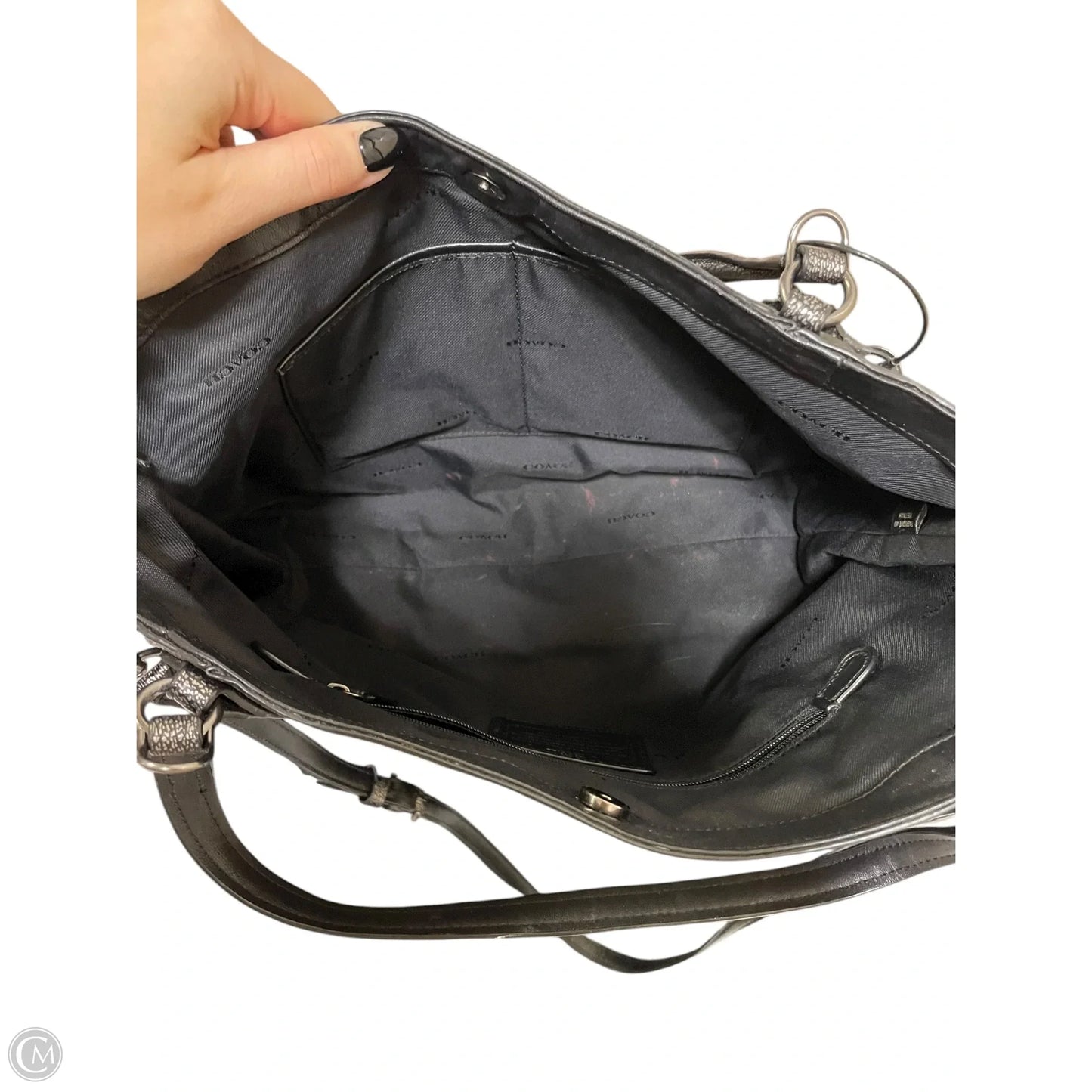 Handbag Designer By Coach, Size: Medium