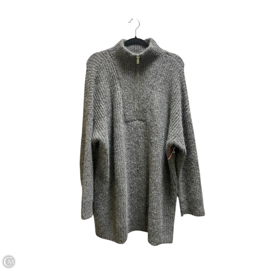 Sweater By Express In Grey, Size: Xl
