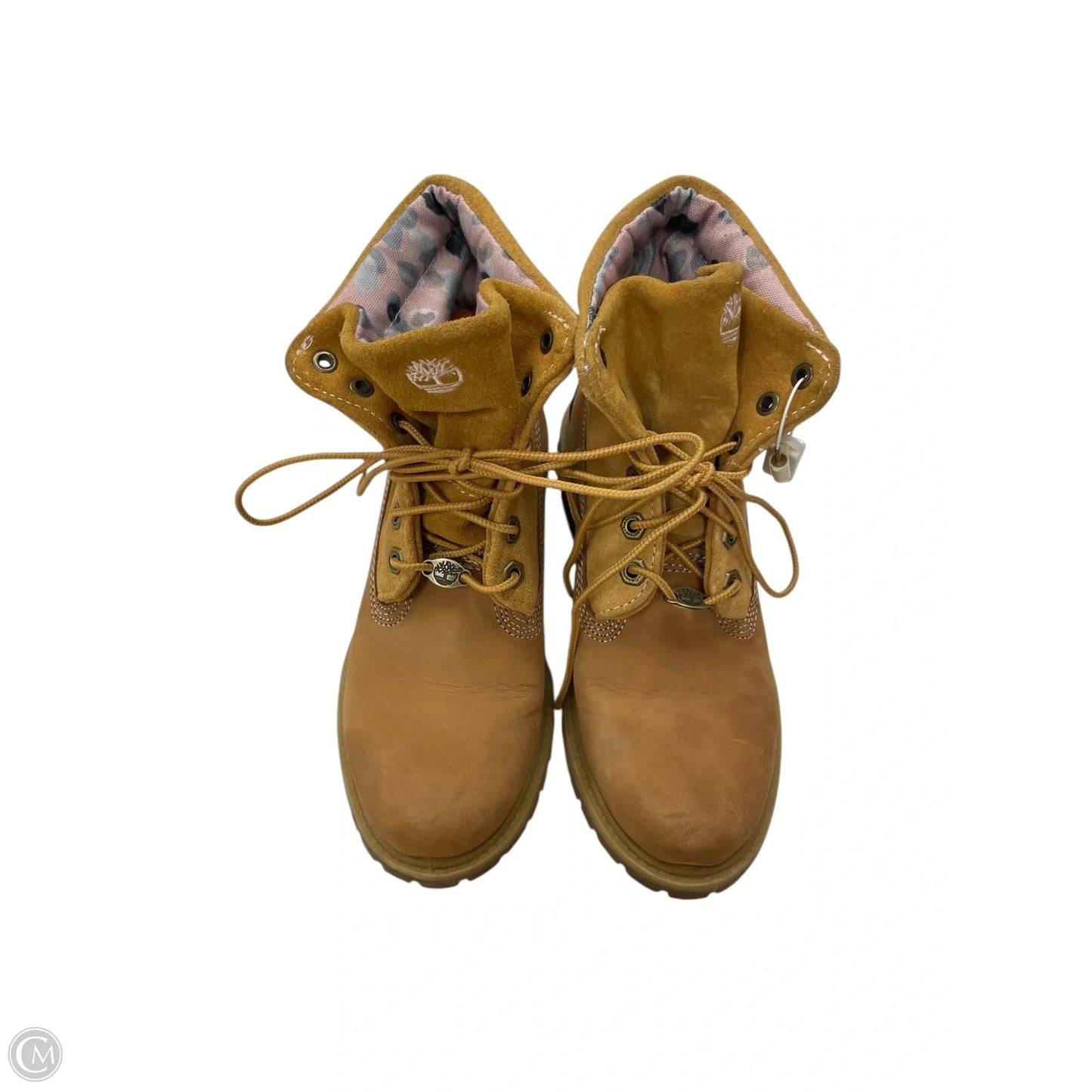 Boots Ankle Flats By Timberland In Tan, Size: 7