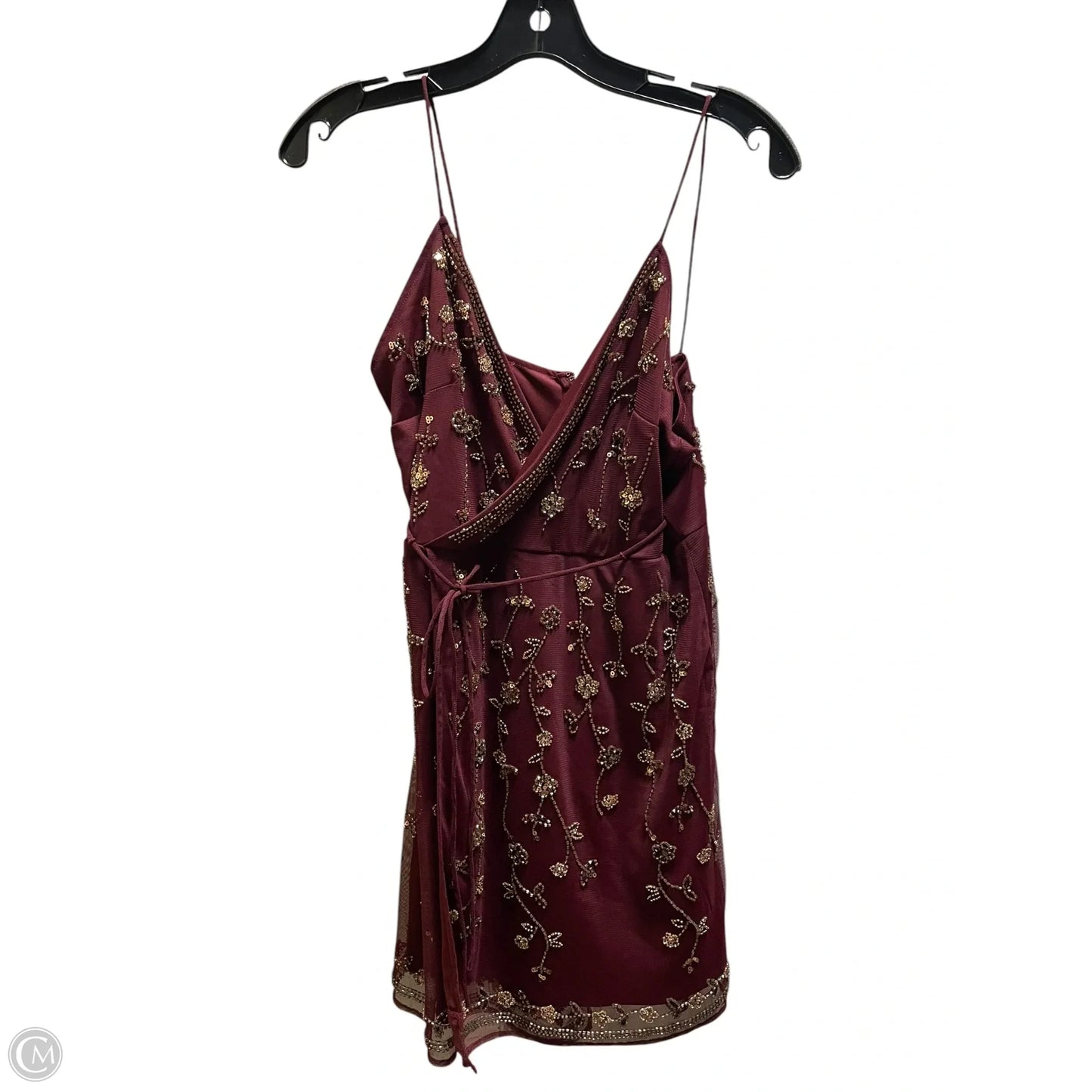 Dress Casual Short By Altard State In Maroon, Size: S