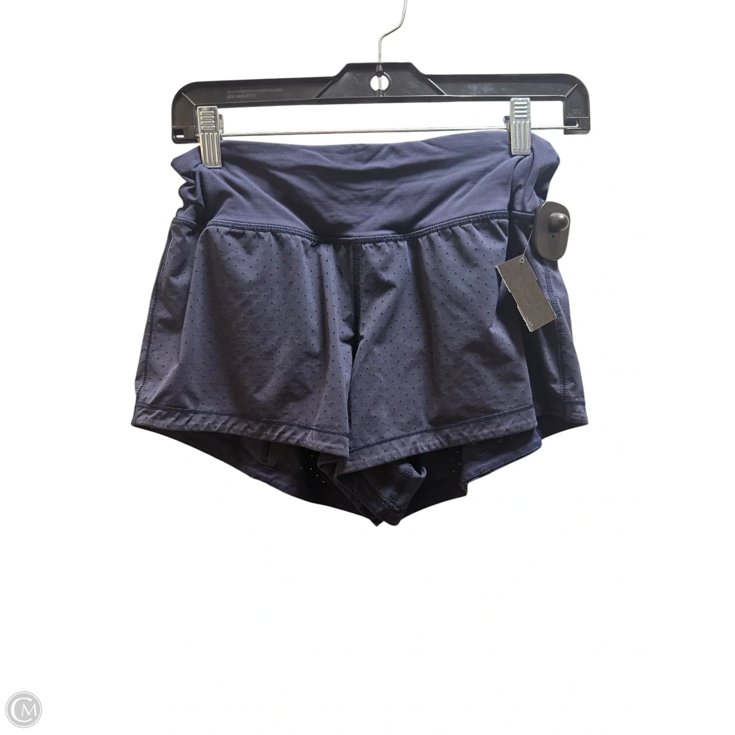 Athletic Shorts By Lululemon In Blue, Size: 4