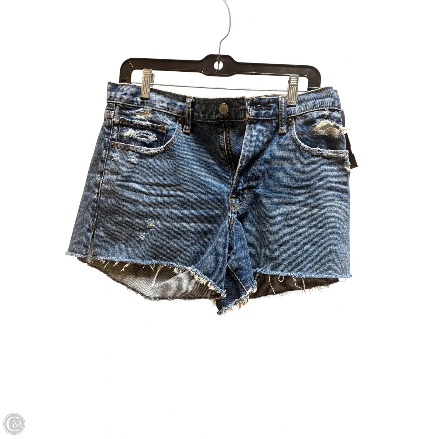 Shorts By Abercrombie And Fitch In Blue Denim, Size: 6