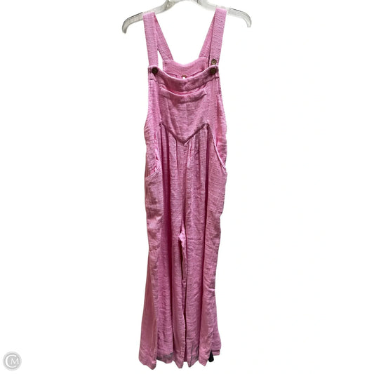Jumpsuit By Free People In Pink, Size: M