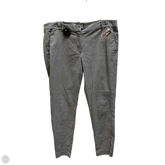 Pants Designer By Michael Kors In Plaid Pattern, Size: 12