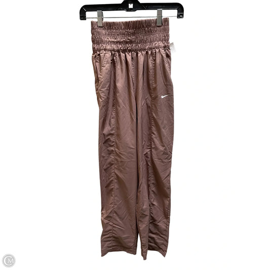 Athletic Pants By Nike In Purple, Size: Xs