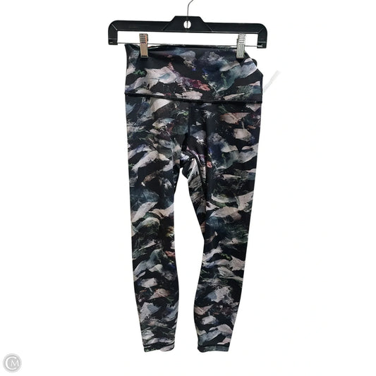 Athletic Leggings By Lululemon In Multi-colored, Size: 6