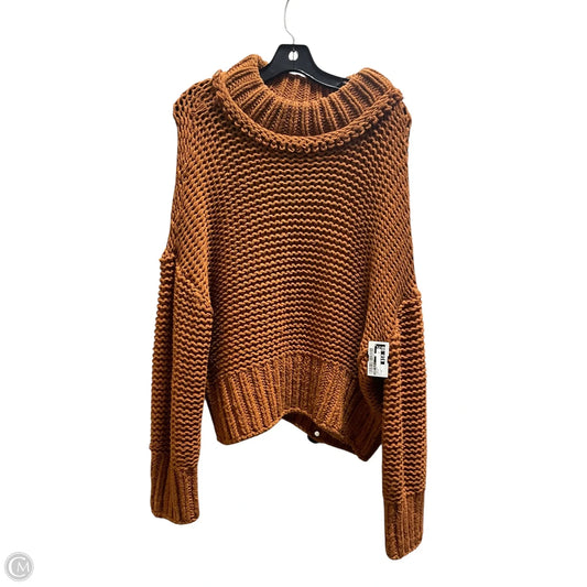 Sweater By Free People In Orange, Size: M