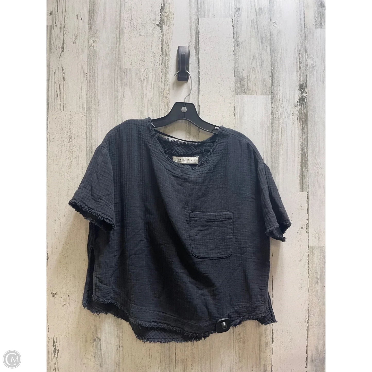 Top Short Sleeve By We The Free In Black, Size: Xs