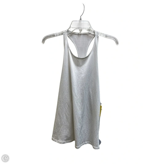 Athletic Tank Top By Lululemon In White, Size: 4