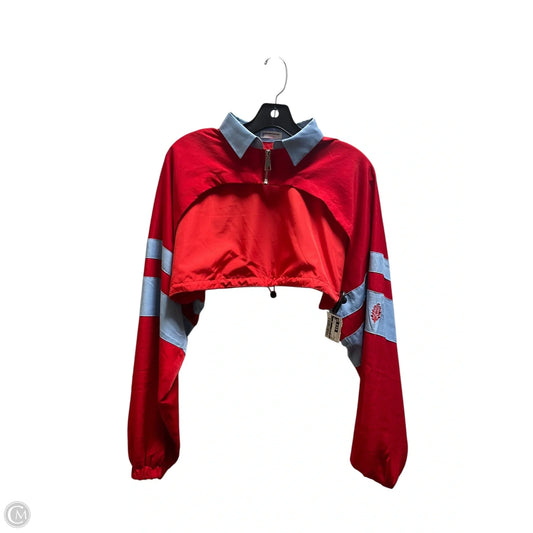 Top Long Sleeve By Free People In Red, Size: S