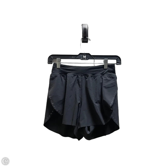 Athletic Shorts By Lululemon In Black, Size: Xxs