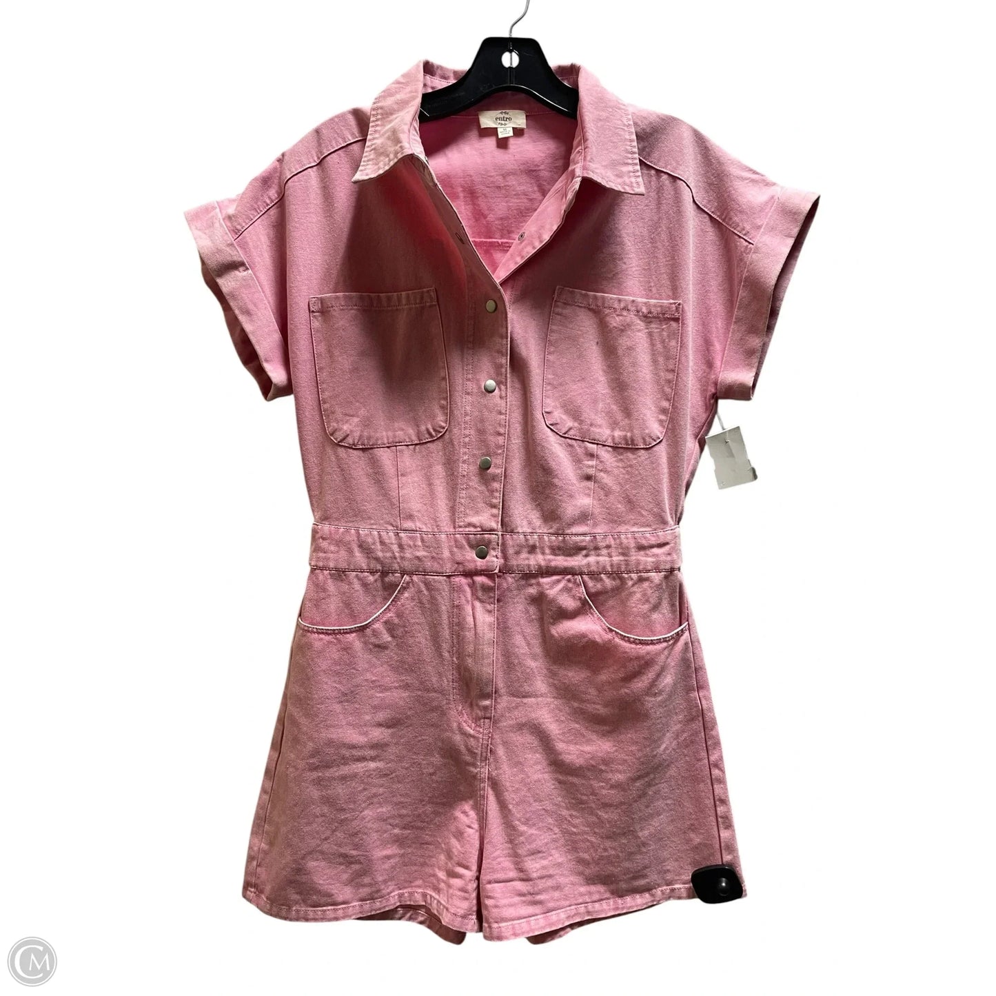 Romper By Entro In Pink, Size: M