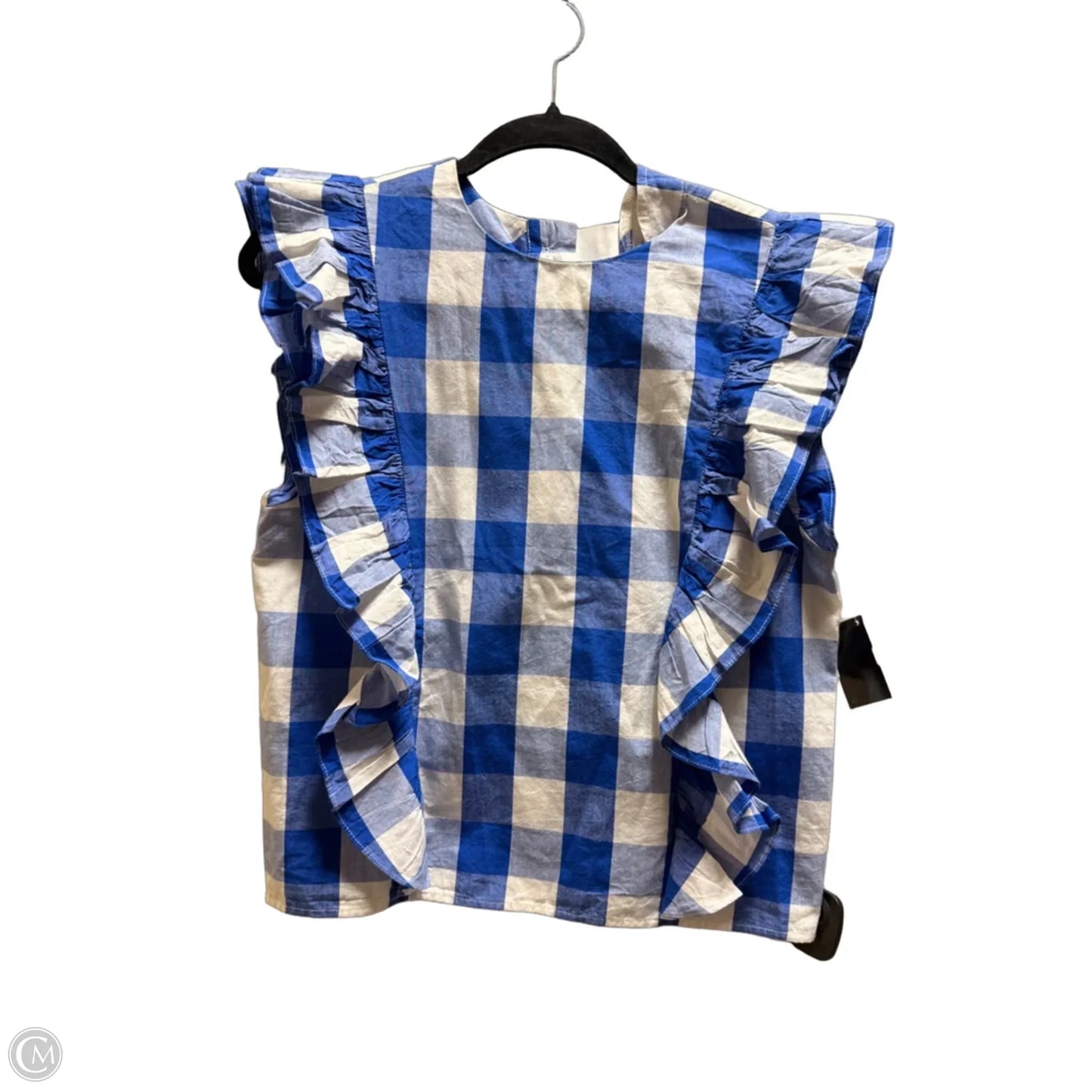 Top Sleeveless By Clothes Mentor In Blue, Size: Xs