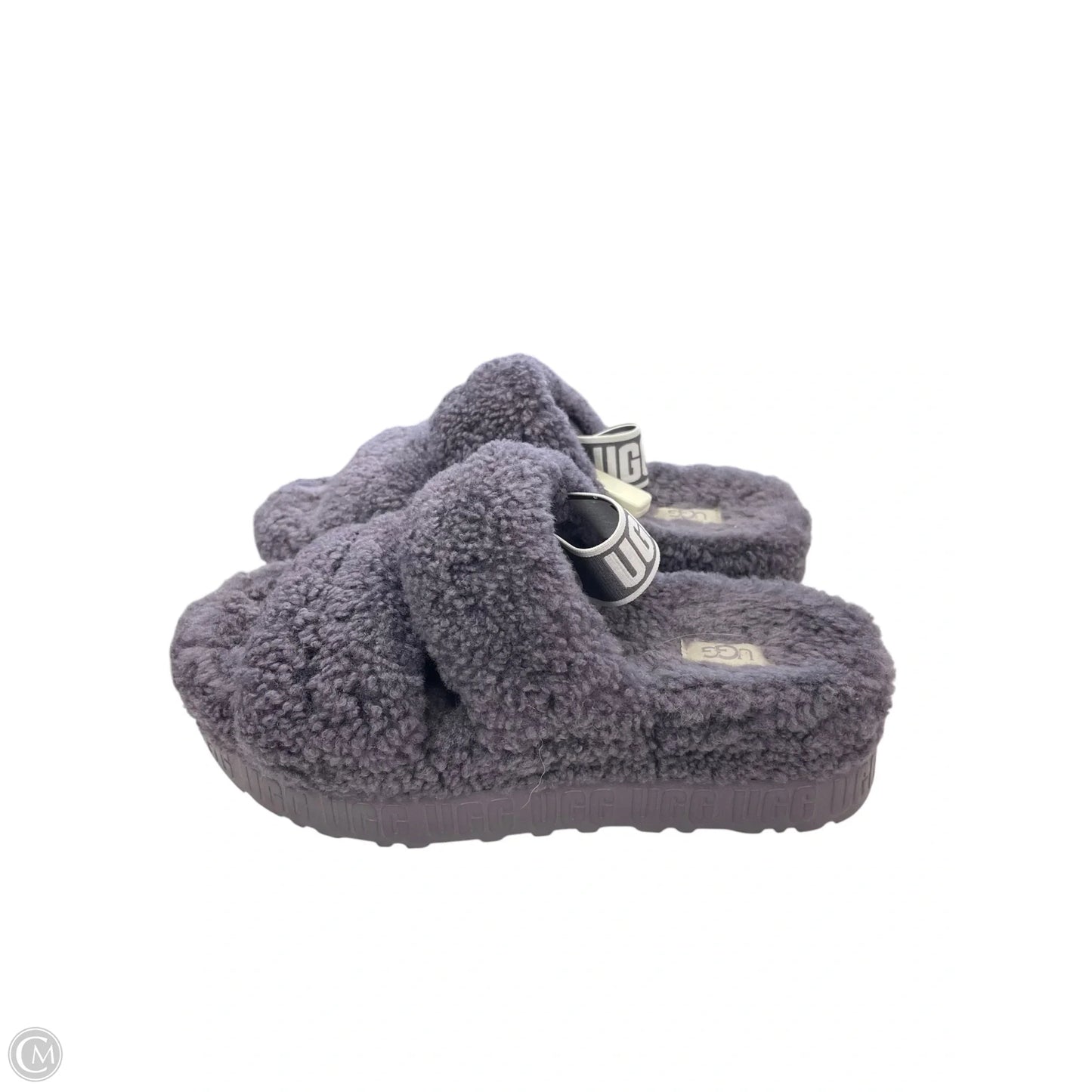 Sandals Designer By Ugg In Grey, Size: 7