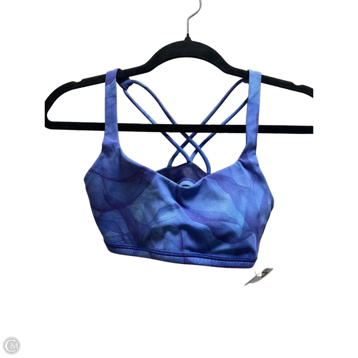 Athletic Bra By Lululemon In Blue, Size: 4