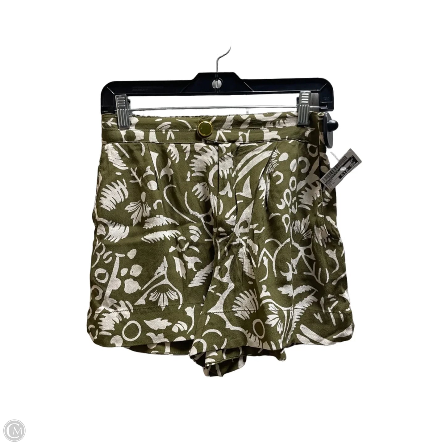 Shorts By Anthropologie In Green, Size: Xs