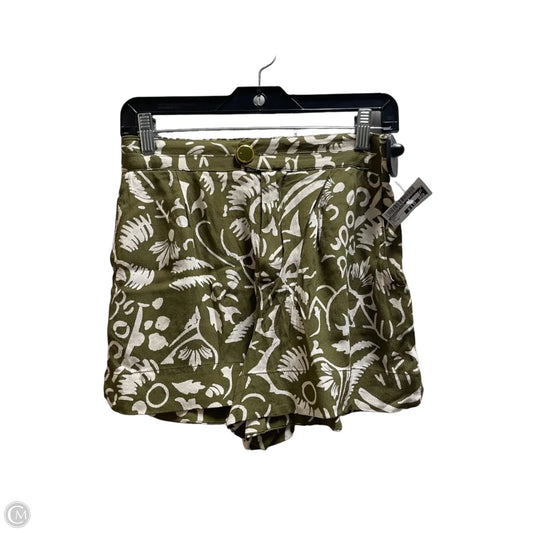 Shorts By Anthropologie In Green, Size: Xs