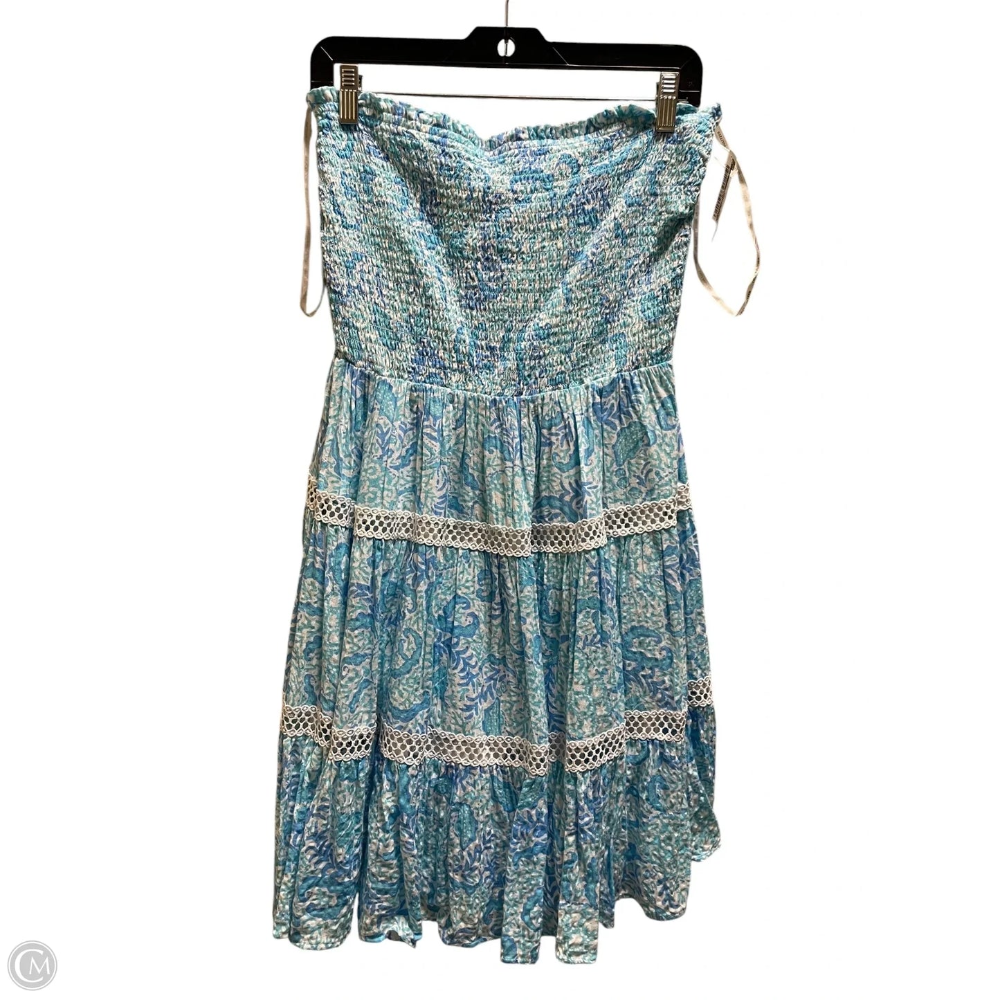 Dress Designer By Lilly Pulitzer In Blue, Size: L