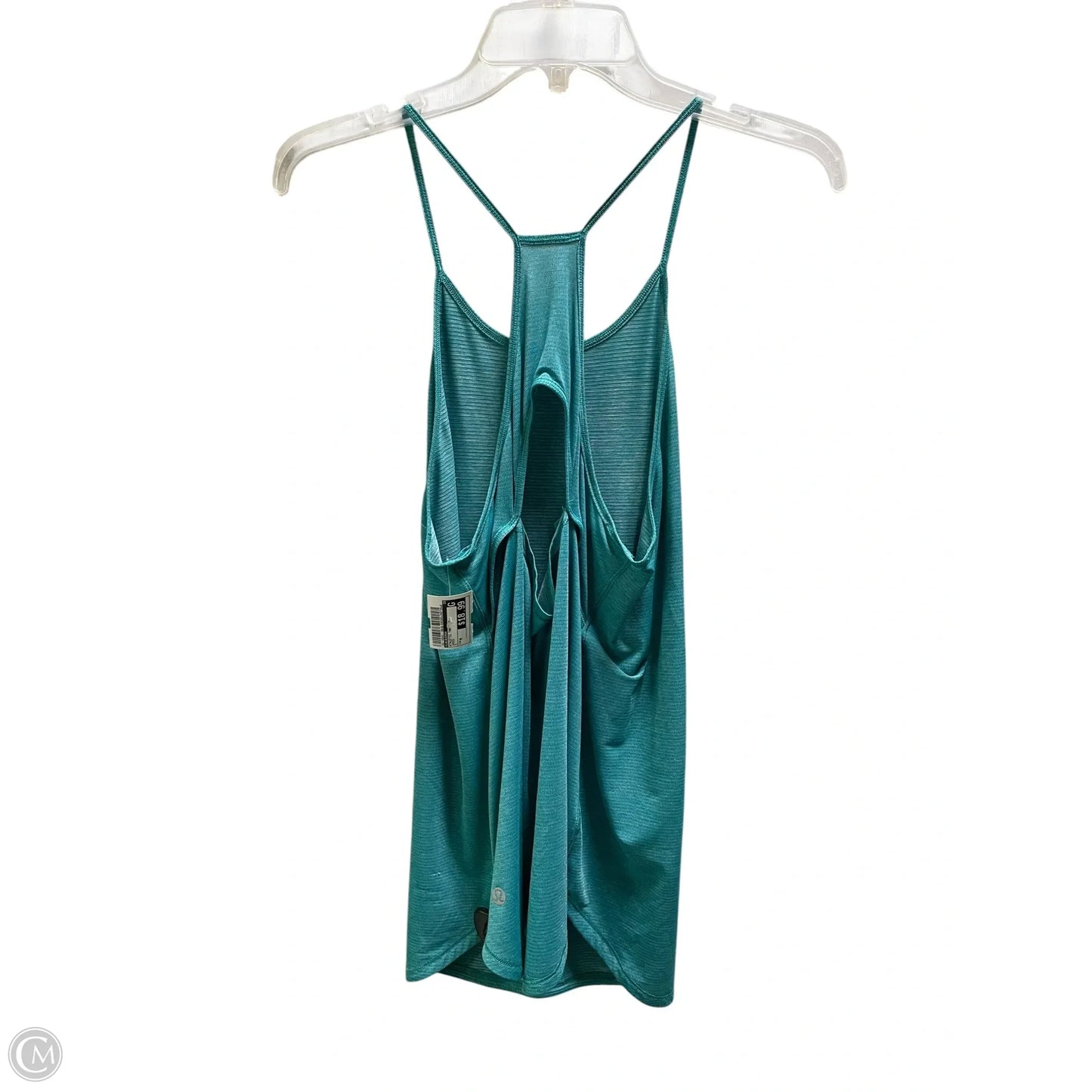 Athletic Tank Top By Lululemon In Green, Size: M
