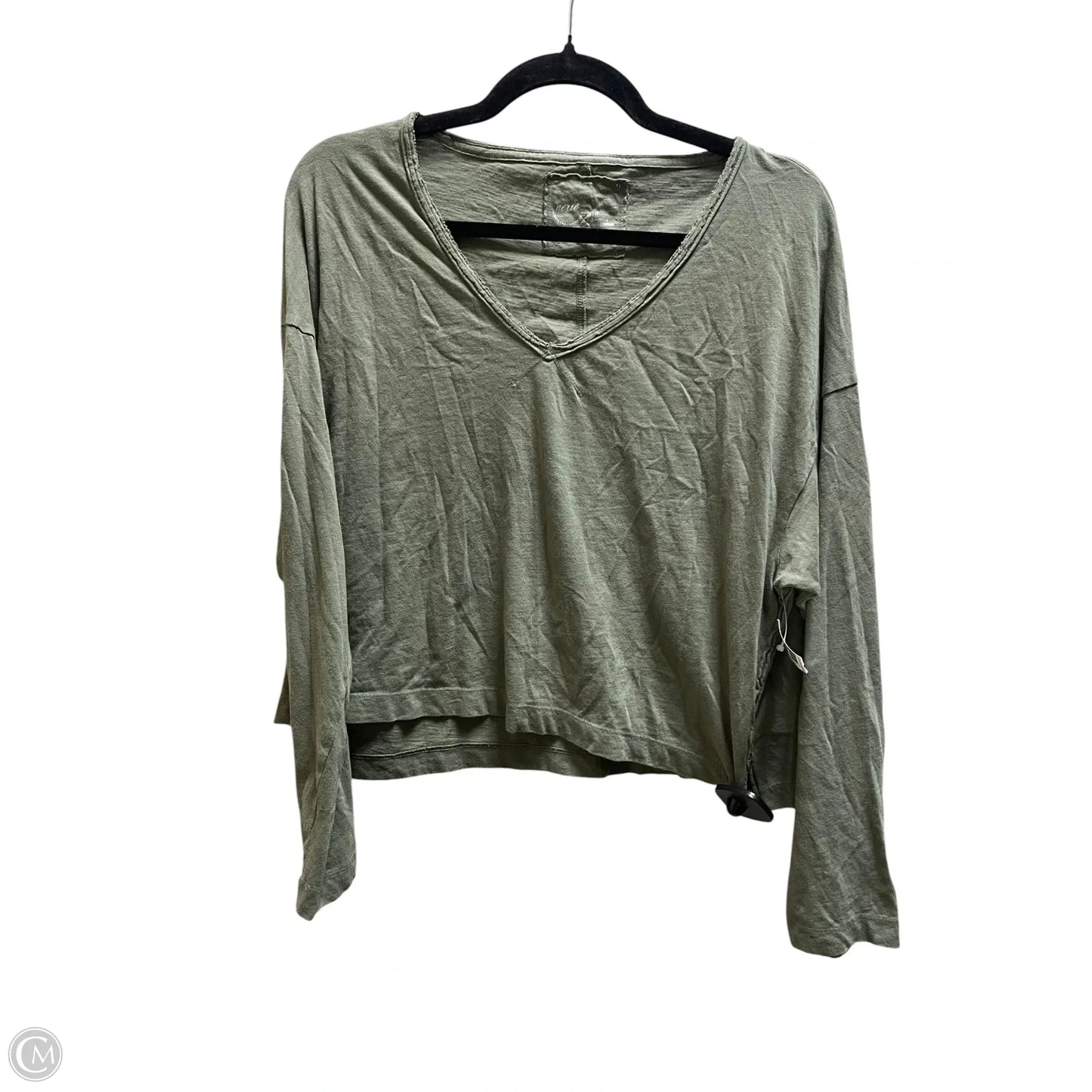 Top Long Sleeve By Aerie In Green, Size: Xs