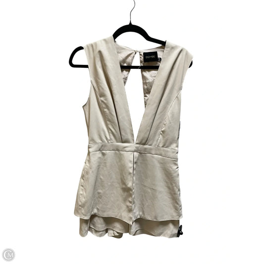 Romper By Do + Be In Beige, Size: M