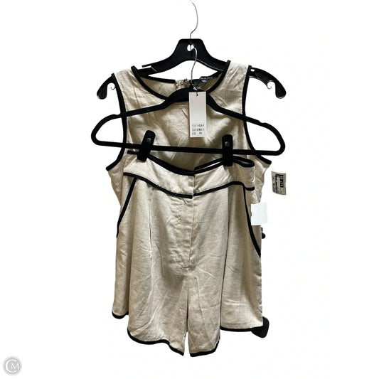 Shorts Set By Strut & Bolt In Cream, Size: S