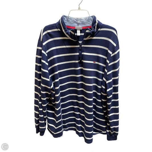 Top Long Sleeve By Vineyard Vines In Striped Pattern, Size: 2x