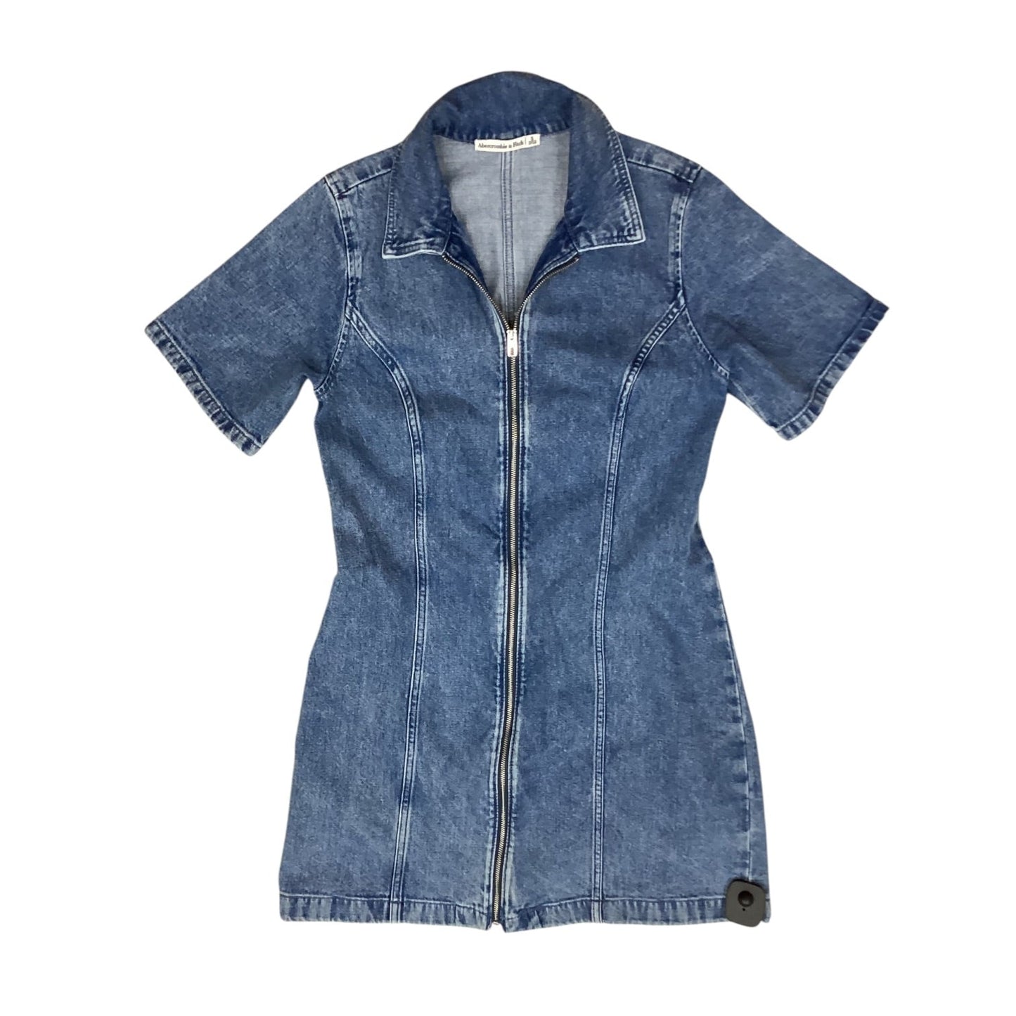 Dress Casual Short By Abercrombie And Fitch In Blue Denim, Size:S