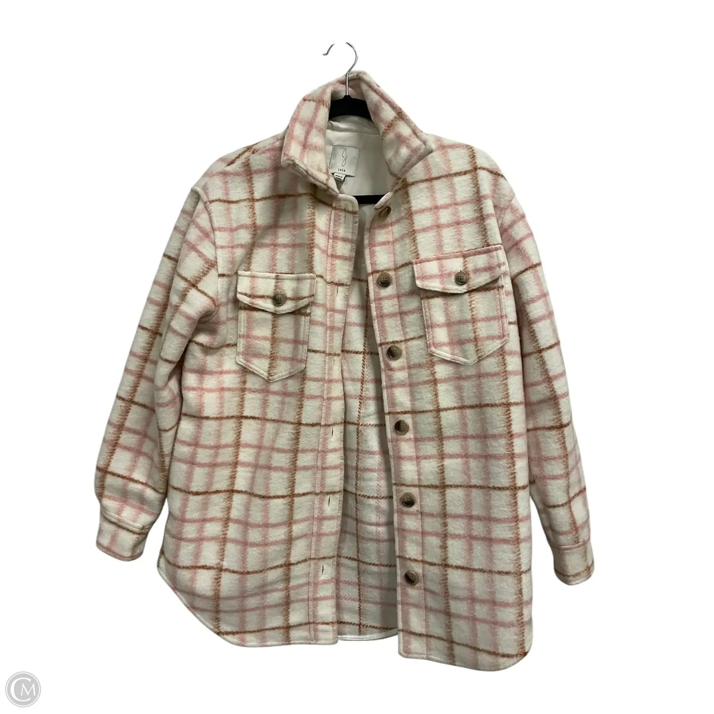 Coat Wool By Joie In Plaid Pattern, Size: Xs